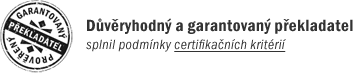 Garantovaný překladatel Garantovaný překladatel
